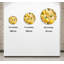 Horloge murale citron en verre trempé, décor de cuisine de fruits jaunes, horloge de style maison de campagne, cadeau maison moderne, horloge d'art agrume-556194181-556194177