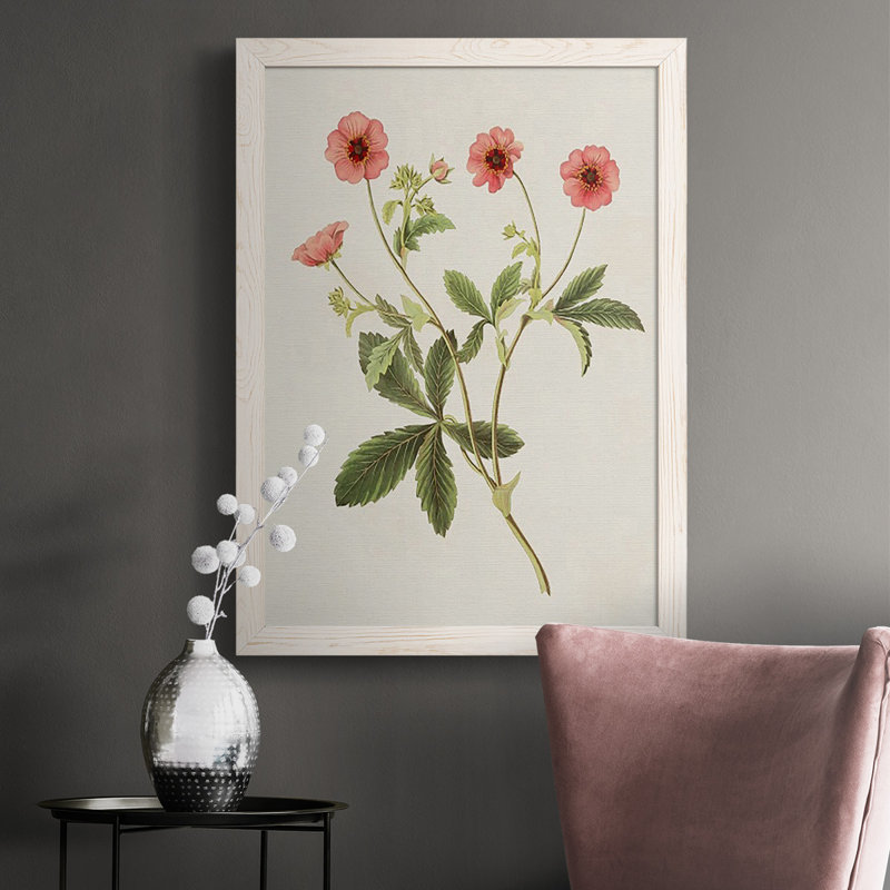 «Flowers Of The Seasons», reproduction d'art sur toile encadrée, Blanc, H 37,5 po x l 27,5 po x P 1 po