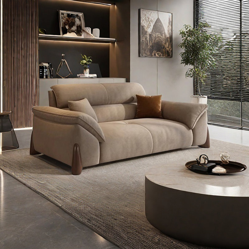 Canapé de salon moderne en tissu, H 37,4 po x l 78,74 po x P 37,4 po, 2