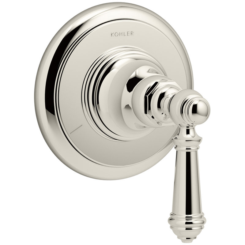 Artifacts® Transfer Valve Trim with Lever Handle, Vibrant Polished Nickel