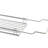 Expandable Chrome Bath Organizer Tray, Silver