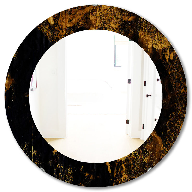 Miroir d'appoint mural Marled 8 Glam, H 31,5 po x l po