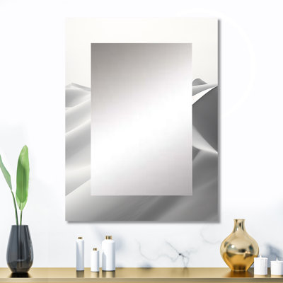 Desert Sands Of Slumber Dreams V - Modern Rectangular Wall Mirror