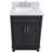 25'' Single Bathroom Vanity with Carrara Marble Top