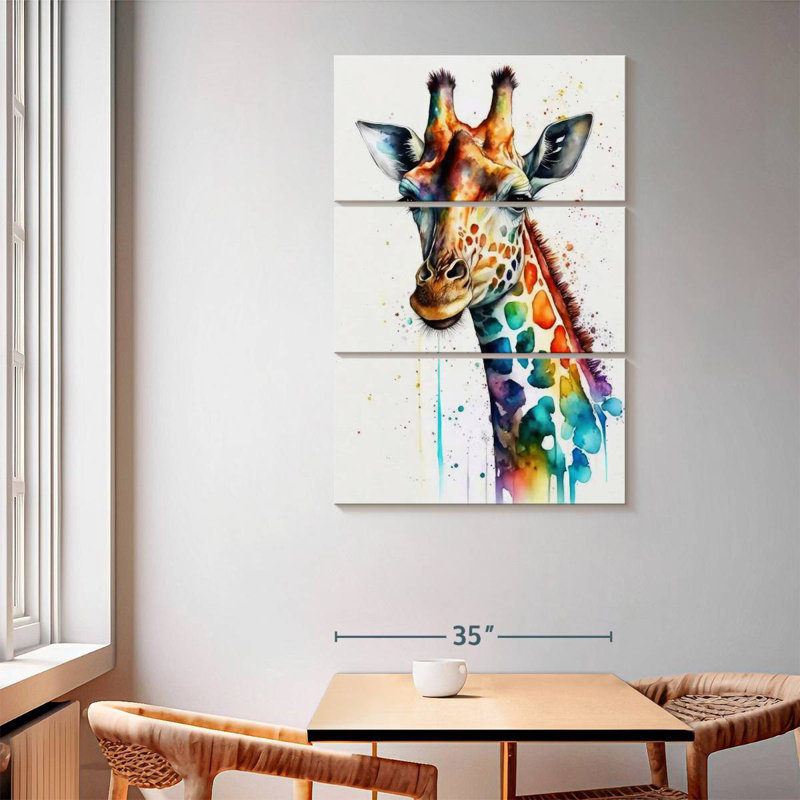 Girafe Brampt, H 65 po x l 42 po
