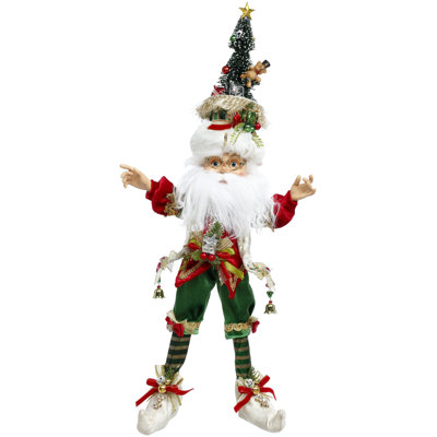 North Pole Christmas Tree Elf, Small - 17 Inches