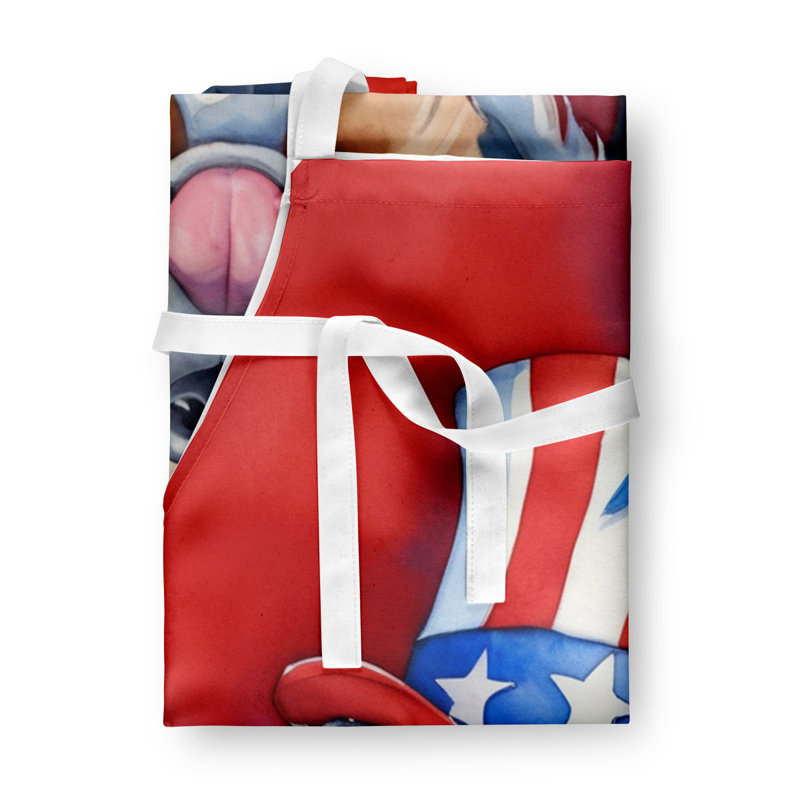 Patriotic American Apron, Tibetan Mastiff
