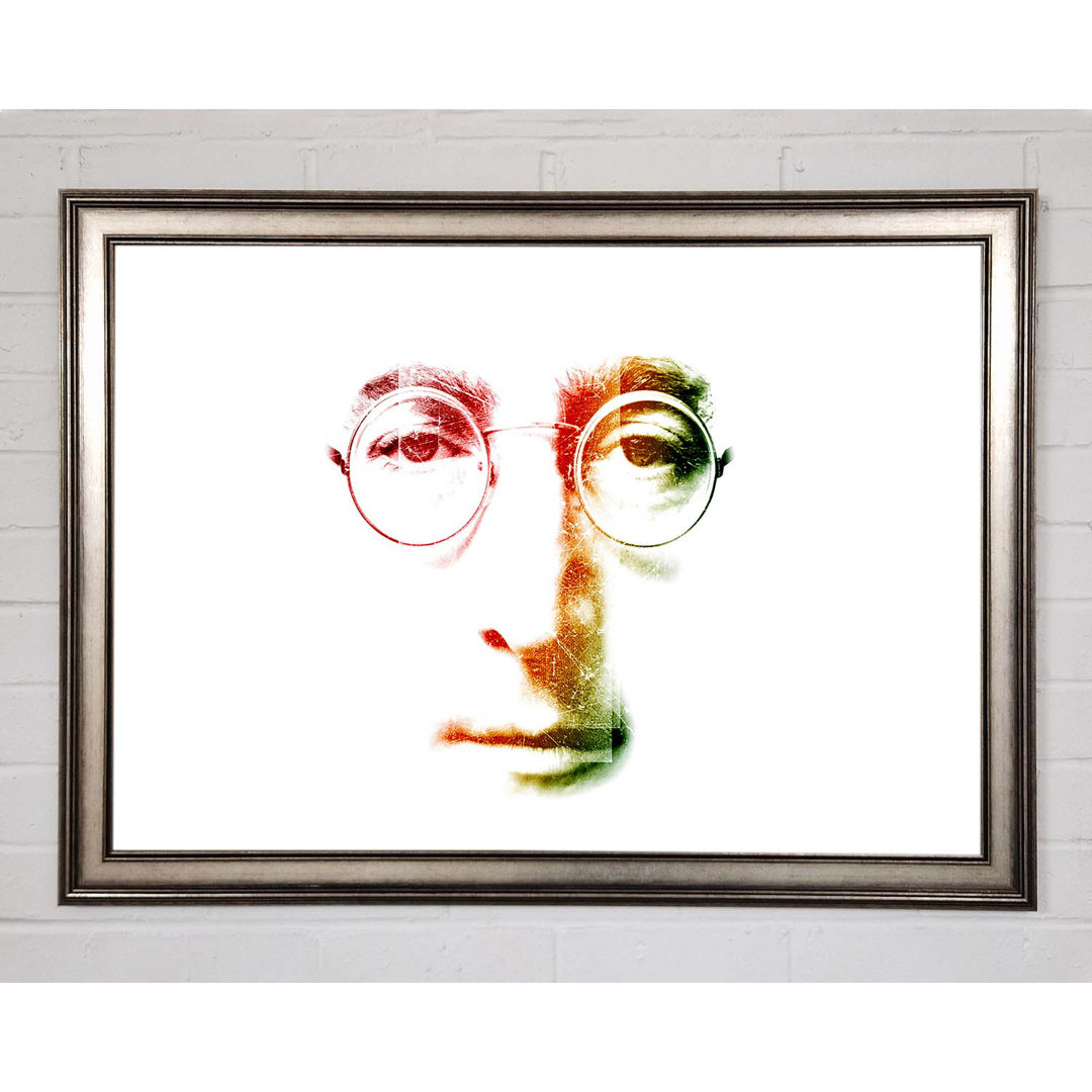 John Lennon Gesicht - Druck