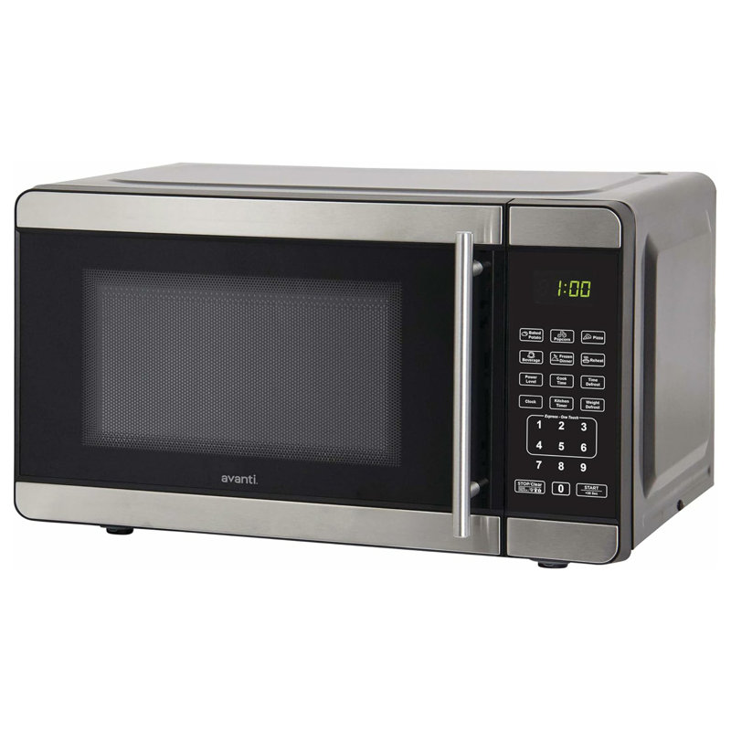 Micro-ondes Avanti 0,7 pi³ Noir/Argent 700 W, Noir / argenté