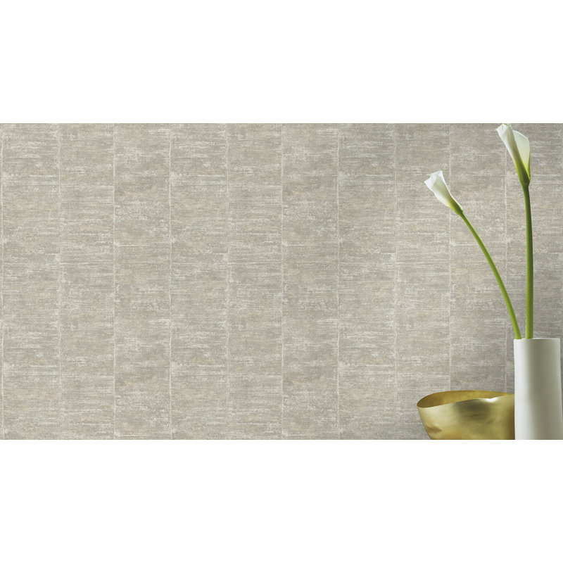 Rouleau de papier peint L 33 pi x l 20,9 po, Argent