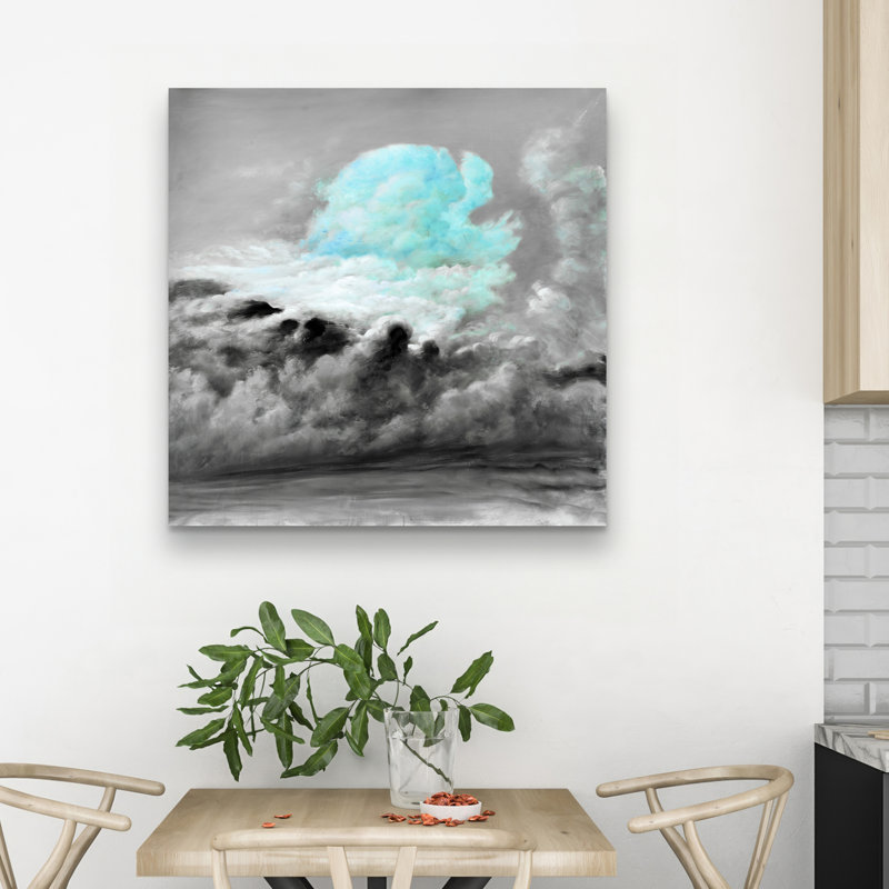 clouds - 32"x32" art on canvas