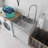 All-In-One 28" L x 22" W Free Standing Laundry Sink with Faucet
