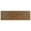Console de canapé d'entrée en bois brun vieilli Castleton