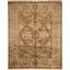Dharma Hand Knotted Oriental Area Rug in Camel/Ivory