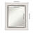 Ellie Beveled Framed Wall Mirror-120328309-118340175