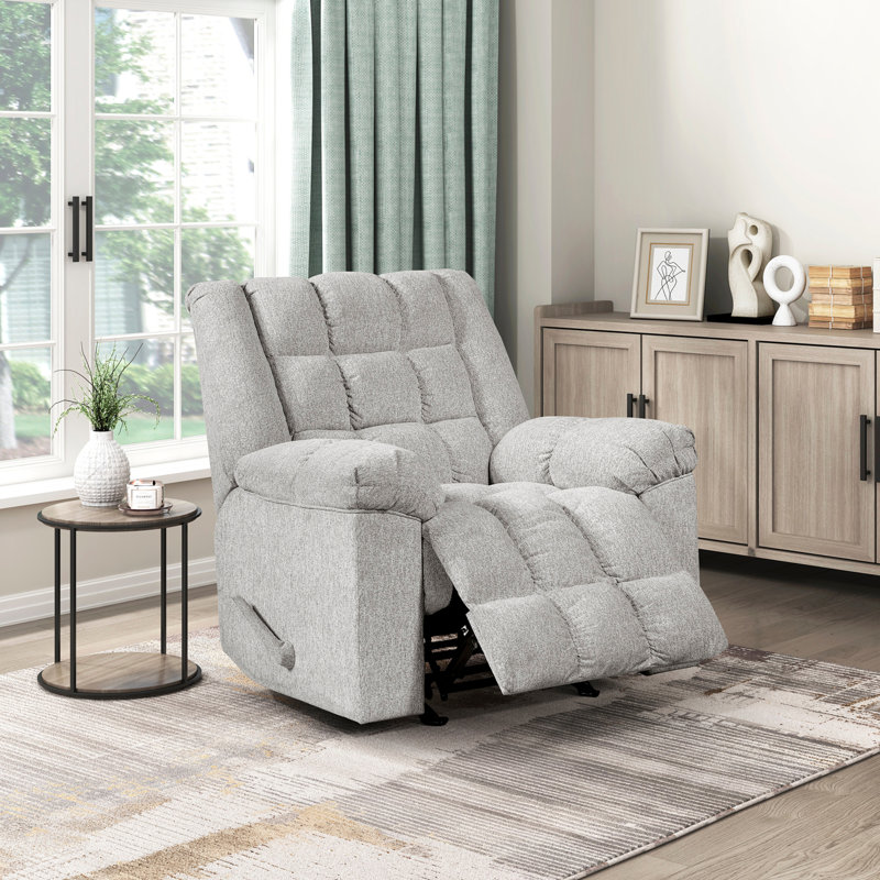 Fauteuil inclinable Gentle, Gris clair