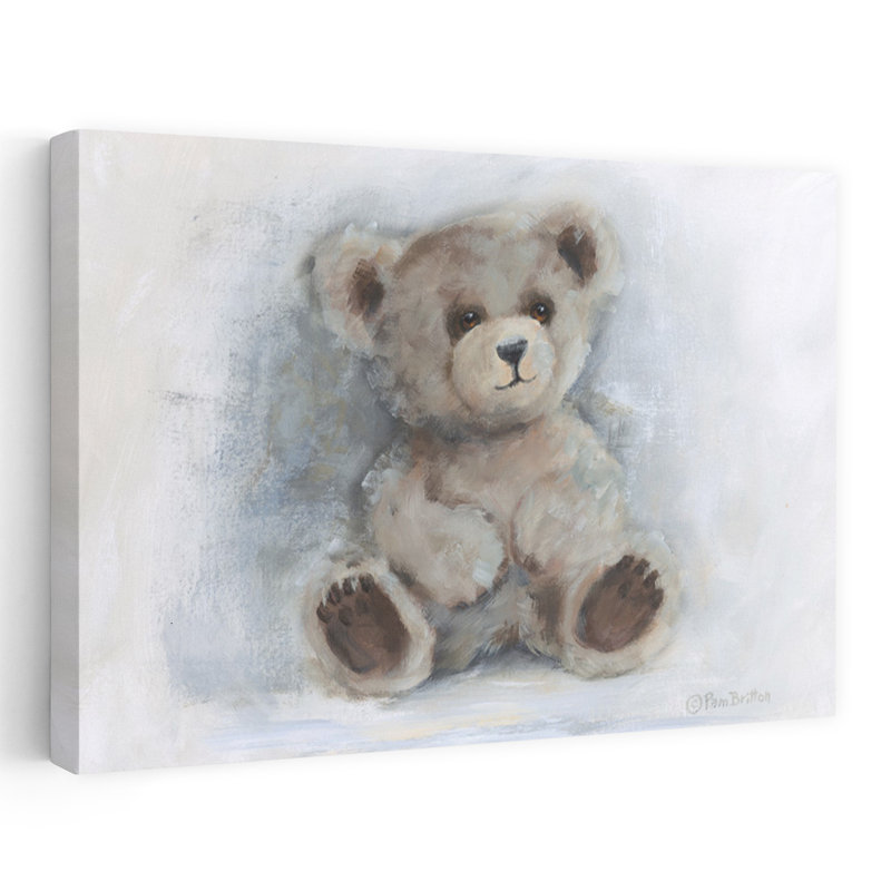 Art contemporain abstrait en peluche, H 16 po x l 24 po
