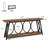 Vintage Industrial Hall Table With 2-Tier Storage, Sturdy Metal Frame And Versatile Design For Modern Homes-64979773