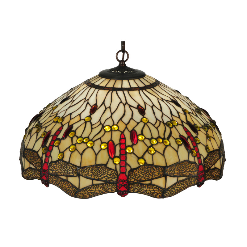 Meyda Tiffany & Stained Glass 3 - Light Chandelier