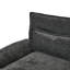 Méridienne double en chenille grise, tissu en polyuréthane, capacité de charge de 500 livres, pieds en bois massif, quincaillerie rouille, mobilier d'assemblage sans effort, marches simples et stables-1362757138-1362757164