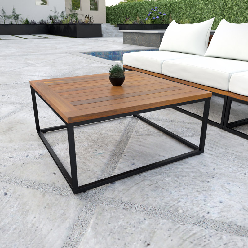 Table basse en bois massif d'acacia Horsforth