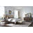 West Camden Upholstered Leather Walnut Standard Bed-98382038