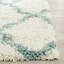 Tapis ivoire / bleu clair Alonnah-393815335