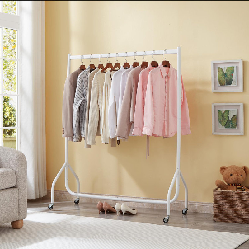 183cm Rolling Clothing Rack