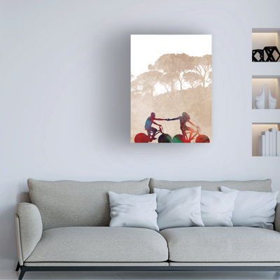 Justyna Jaszke  Cycling Sport Art 1 Canvas Art