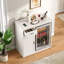 Mini armoire de réfrigérateur, armoire à café avec espace de rangement pour réfrigérateur et rangement pour bouteilles de vin avec prises de courant, convient au réfrigérateur de 24 po, mini-support de réfrigérateur et armoire à vin avec buffet pour la salle à manger de cuisine - blanc 41C08237E7D142C68EEC2CF179240836-446748538