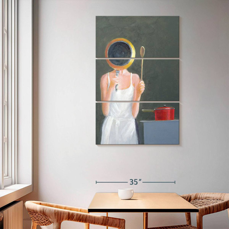 Master Chef, 65" H x 42" W