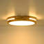 Plafonnier encastré rond Nordic Dimmable