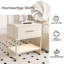 40cm W Manufactured Wood Bedside Table