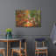 Winston Porter «Rusty Fence and Lilies» par William Vanderdasson, art mural en métal-615672237