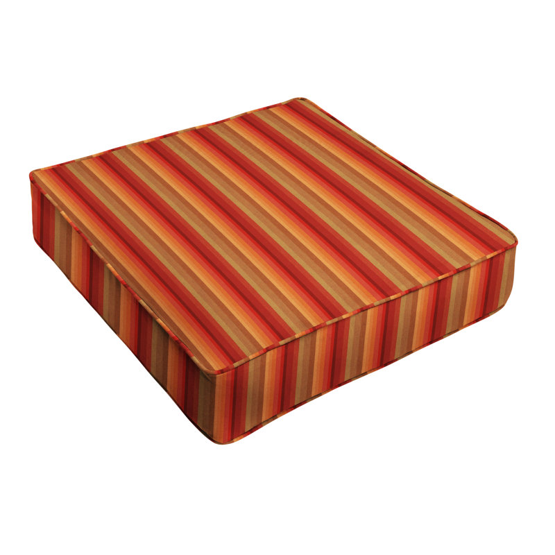 Coussin de chaise de salle à manger Sunbrella, H 5 po x l 22,5 po x P 22,5 po