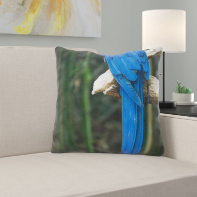 Parrot Throw Pillow