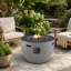 Foyer de table d'extérieur au propane 24 po x l 36 po