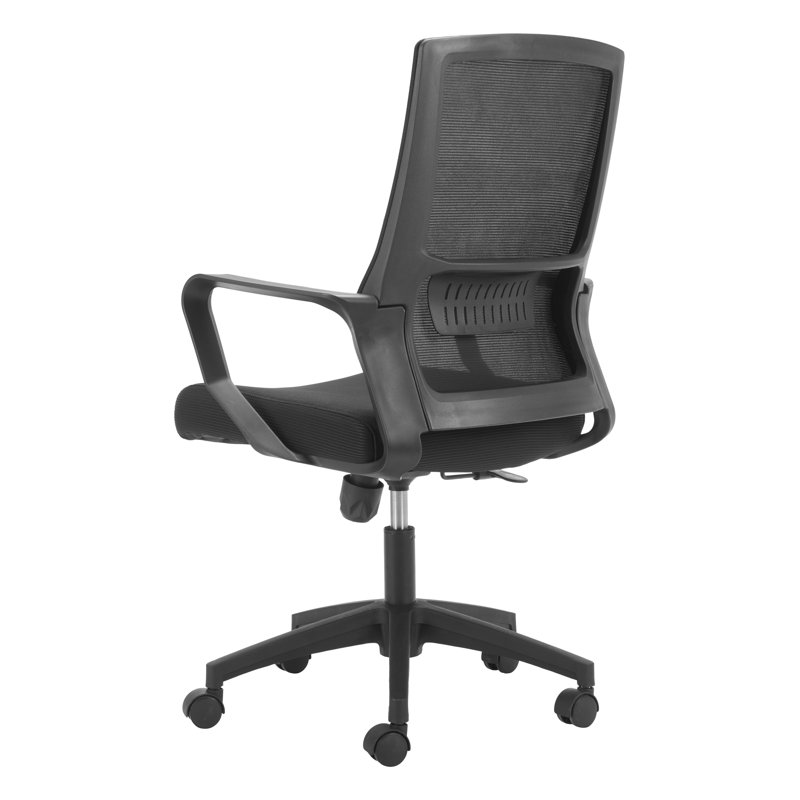 Jett Low Back Office Chair Black, Black, Black