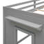 Lit mezzanine avec armoire et tablette-286056895