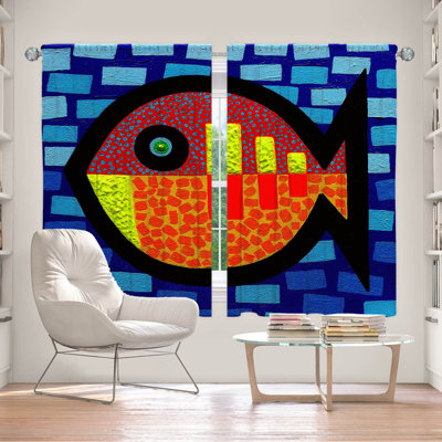 Delaughter Room Darkening Curtain Pair