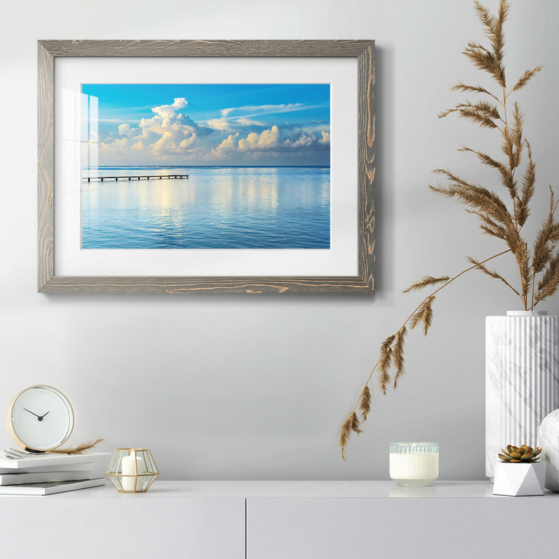 Sunrise Dock, Gris, H 18 po x l 26 po x P 1,5 po