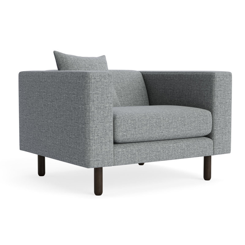 MTO - Mono Lounge Chair, Kvadrat Guest Gray Blue