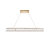- Light Gold LED Kitchen Island Pendant-65683042