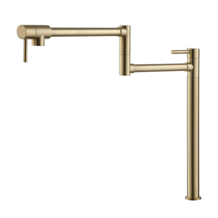 CASAINC Pot Filler Kitchen Faucet with 2 Handle