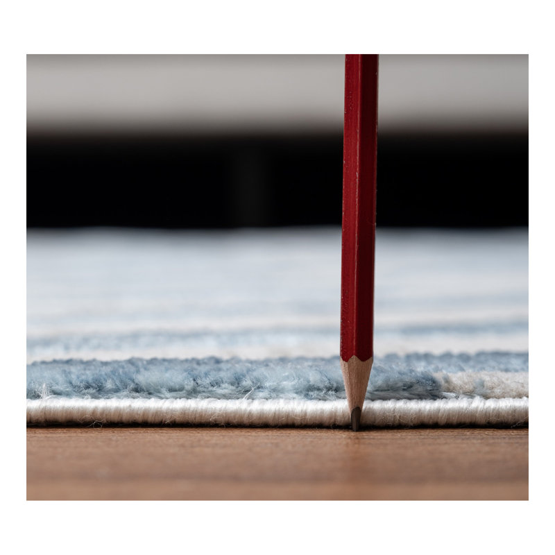 Tapis bleu Elegance, Rectangulaire 2 pi x 3 pi