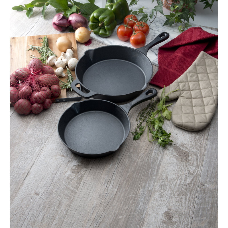 Poêlon de cuisine en fonte 10,5" artisanat