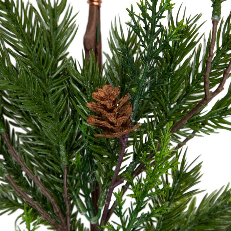 Guirlande 6 'Cypress and Pine Cone