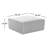 Hartwell 35" Square Genuine Leather Ottoman-406518403