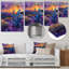 Cactus vert, désert, coucher de soleil I - art mural floral cactus-1882294560-1882294562