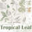 Rod Pocket Tropical Leaf Print Botanical Curtains Flax Farmhouse Country Curtains for Living Room-1600038976-1605440953
